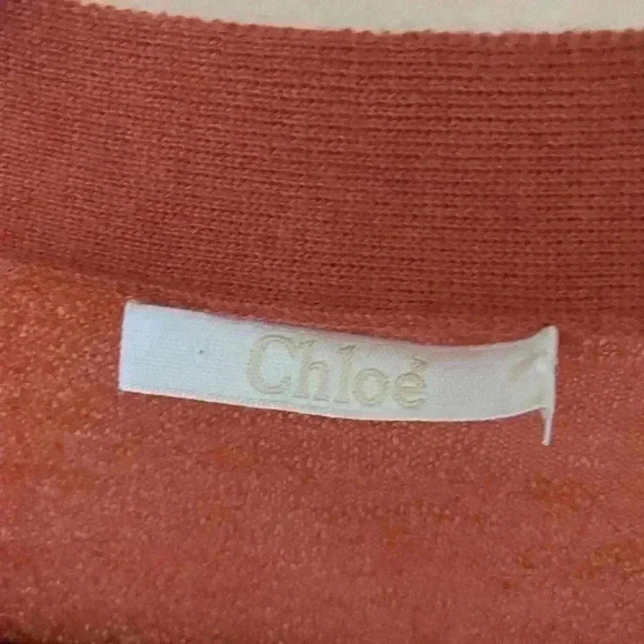 Chloé Cashmere V-Neck Sweater Sz XS - Picture 2 of 7